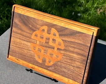 Celtic Knot Inlaid Cutting Board