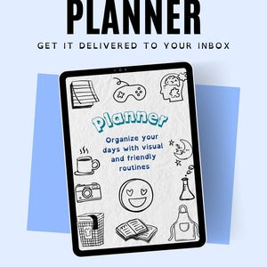 Neurodivergent Kids Visual Planner | Autism & ADHD-Friendly Printable Routine Organizer