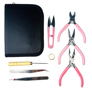 Mini Pink Pliers Tool Kit