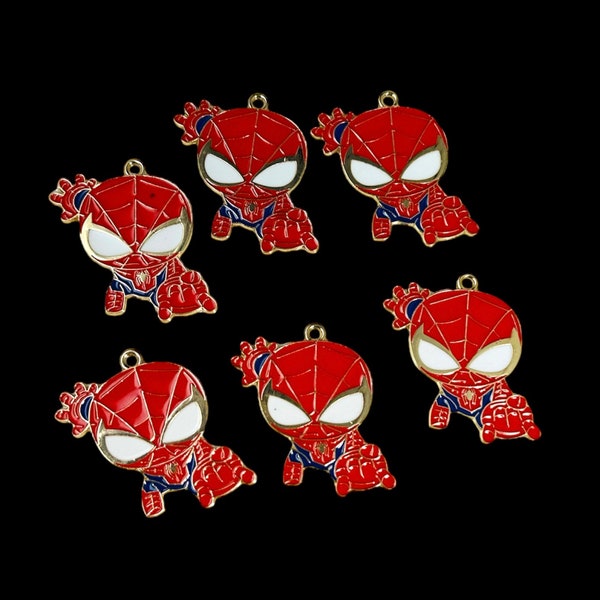 Super Hero Metal Pendants - DIY Jewelry Making - Necklace and bracelet Pendant Charms