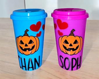 12, 24oz Glitter tumblers| PRIME INSPIRED Gifts| Childrens' cold cups, tumblers Summer, Christmas Presents| Personalised Birthday Gift sets|