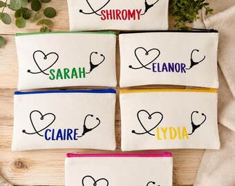 Personalised pencil cases| Bridal party, Bridesmaids gifts, Teacher gifts| Makeup, Toiletry, Accessories cases, back 2 school, Sleepover kit