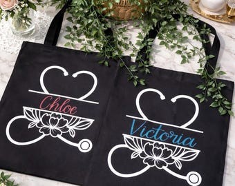 Personalised cotton tote bags| Islamic quotes| Teacher, school, student gifts, Arabic Names, Halloween gift bags| Keffiyah, Gaza