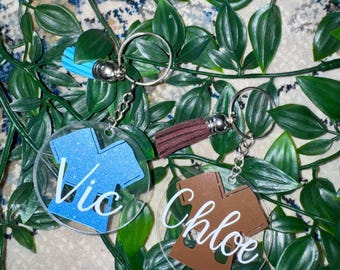 Personalised 2 inch key-rings, keychains| Free Palestine, Save Gaza| Arabic calligraphy| Teacher, Student gifts, Fathers, Mothers day, Nurse