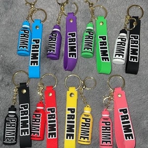 Prime| Bottle shape keychains| Can| Gift| Keyring| Birthday, Christmas Gifts| Fillers| Children| Unisex