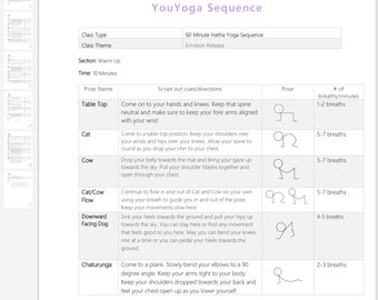 Emotion Release - 60 Minute Hatha Yoga Sequence