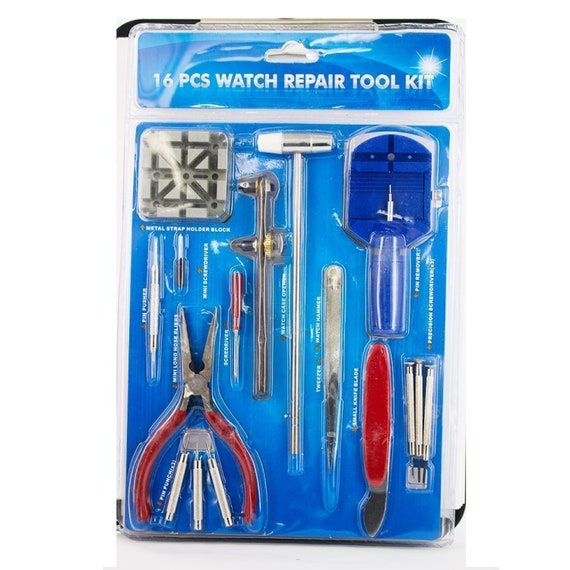 Professional Watch Repair Tool Kit Clock Opener Housing Link Spring Bar Remover Best Set for Watch Strap Removal Maintenance Gift worthy