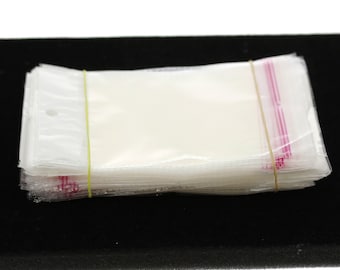 Transparent Plastic Packing Bags with Self Adhesive Seal Clear Portable Storage Pouches for Cookies Candy Gift Poly Bag Jewelry Pouch