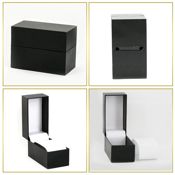 Classic Black Single Watch Box, Simple Watch Bulk Gift Box, Cuff Bracelet Jewelry Display, Accessory Box, Plain Watch Case, Groomsman Gifts