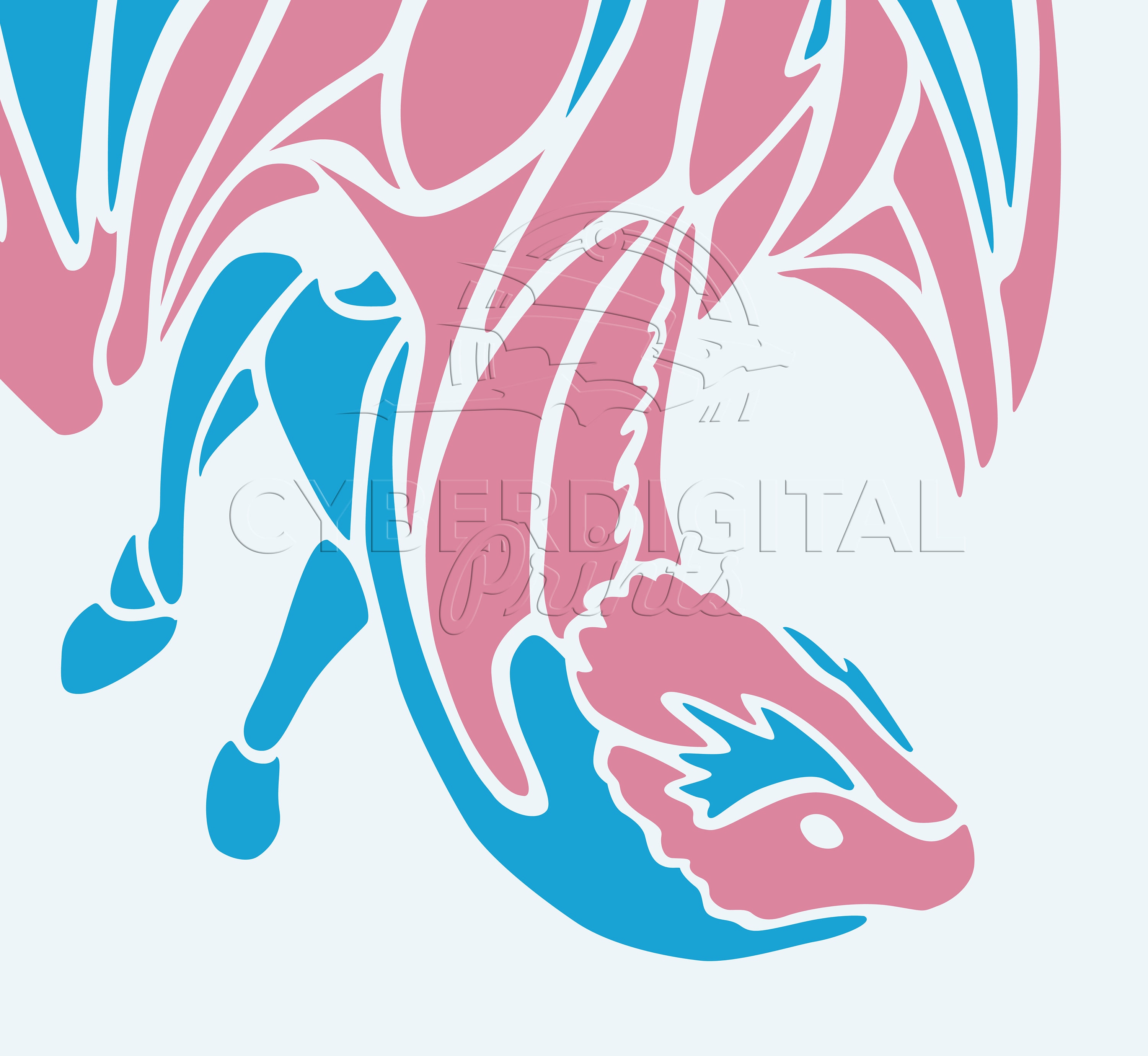 Pride Dragon [transgender Poster | LGBTQ+ Poster | Dragon Poster ...