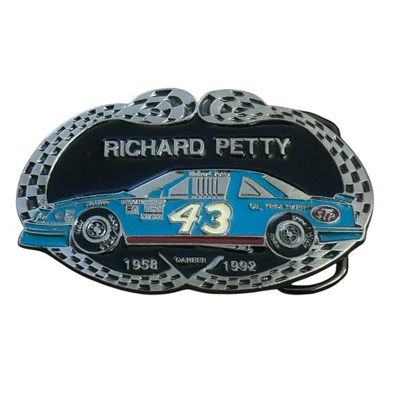 Vintage Richard Petty Belt Buckle 43 STP