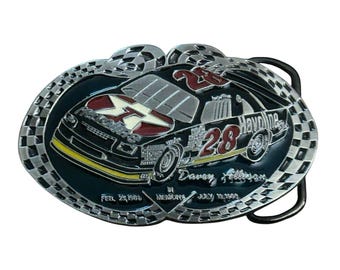 Hebilla de cinturón Davey Allison Texaco Havoline de Nascar (1961-1993)
