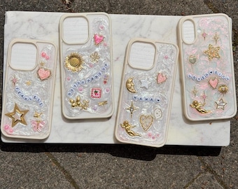 custom charm phone case