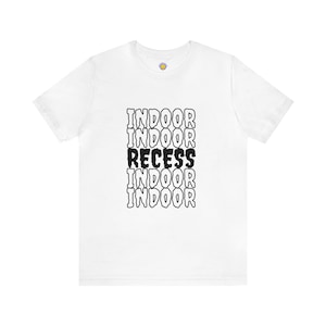 Indoor Aussparung, Lehrer-T-Shirt, Lehrer Geschenk, Erzieher Shirt, Lehrer Wertschätzung, Lehrer Humor, Lehrerleben, Lehrerin Kleidung