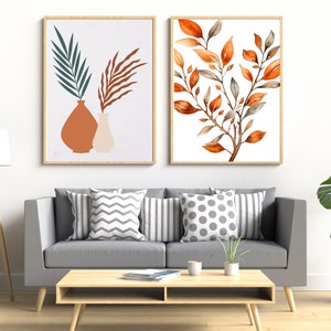 Terracotta Wall Art, Instant Download, Digital Download, Abstract Wall Art, Modern Terracotta Wall Art, Printable Wall Art, Boho Wall Art