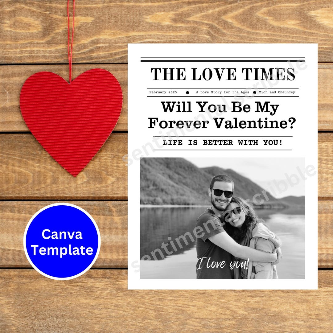 Valentines Newspaper Template Canva Valentines Day Newspaper Template Valentines Newspaper Template Canva Valentines Day Newspaper Template