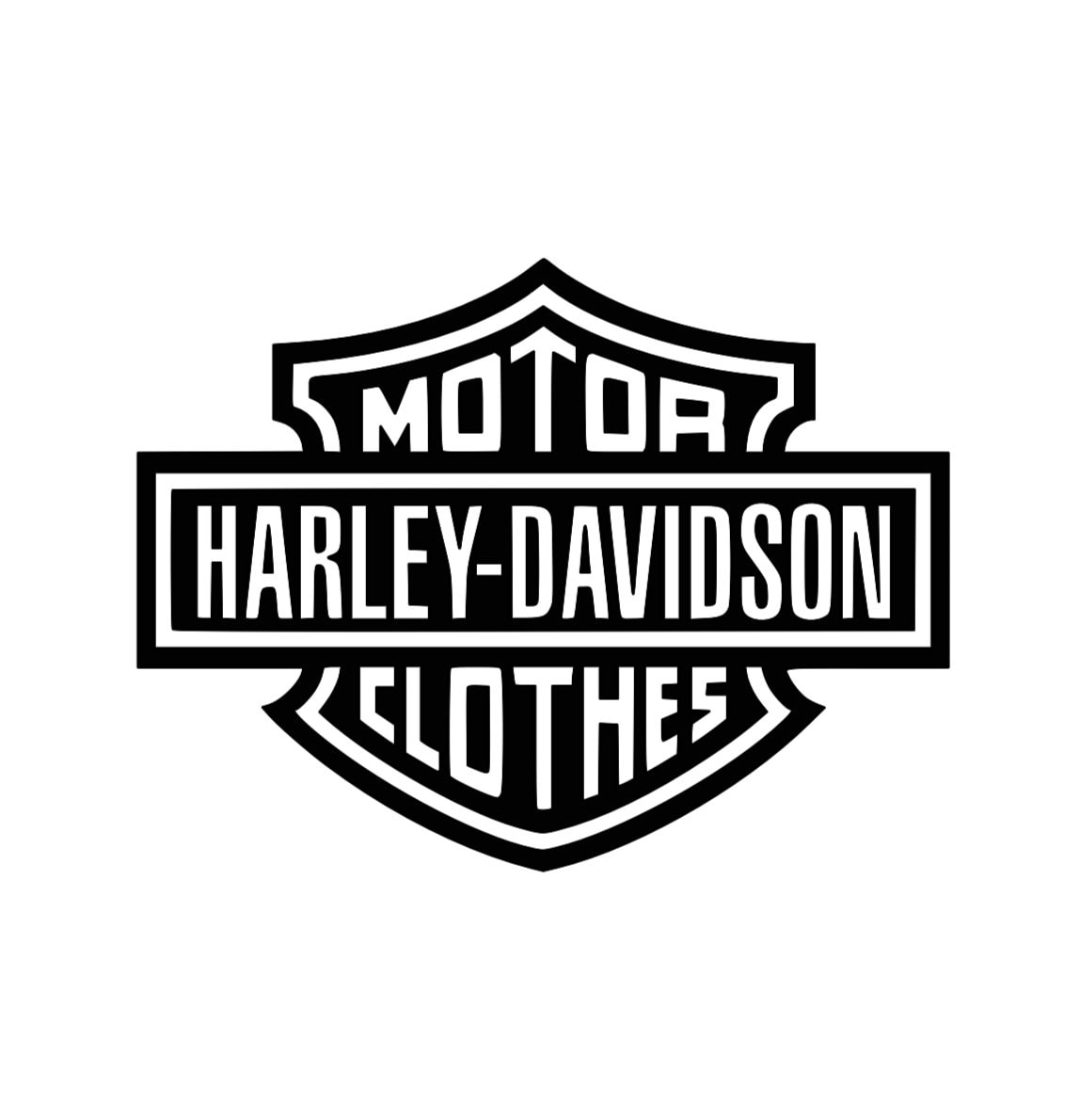 Harley Davidson Wings Decal 