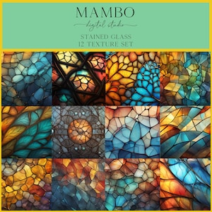 Stained Glass Photoshop Texture Set, Photoshop Textures, Digital Overlay, Photoshop Editing Maternity Portrait, Wedding