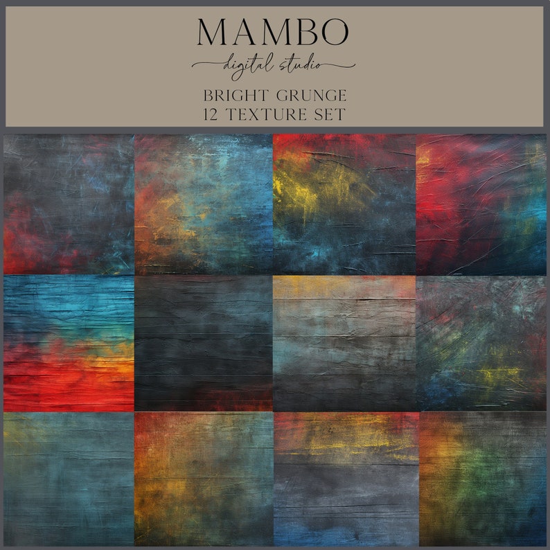 Photo Editing Texture Set Bright Grunge Photoshop Texture Set, Photoshop Textures, Digital ...