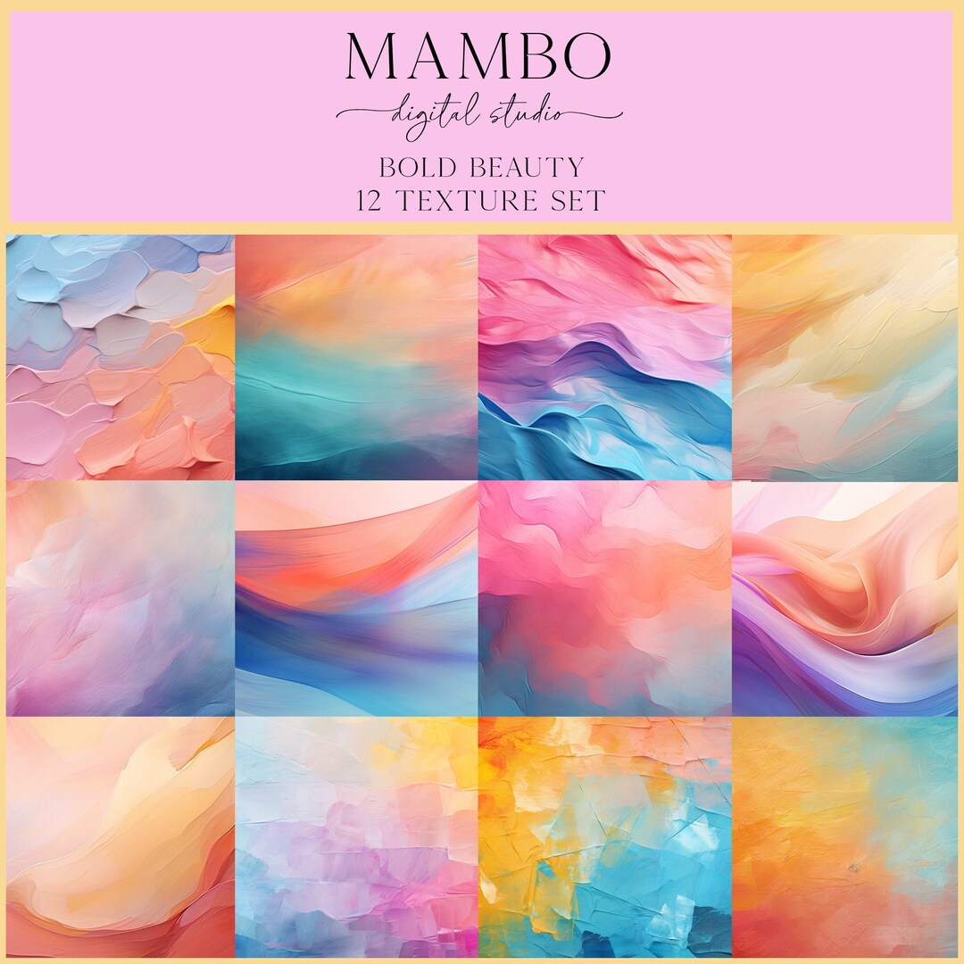 Photo Editing Texture Set Bold Beauty Photoshop Texture Set, Photoshop Textures, Digital Overlay ...