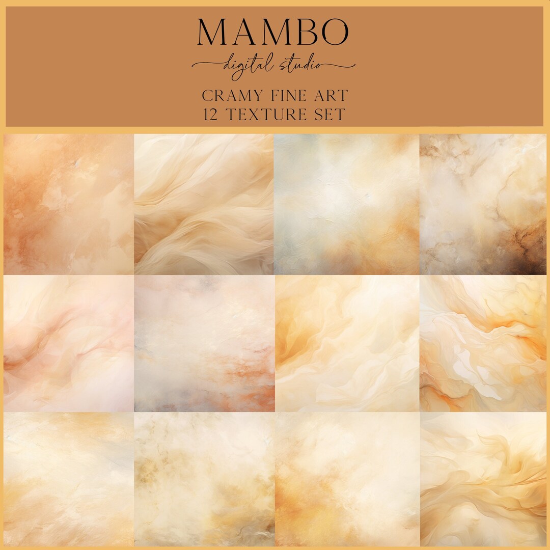 Photo Editing Texture Set Creamy Fine Art Photoshop Texture Set, Photoshop Textures, Digital ...
