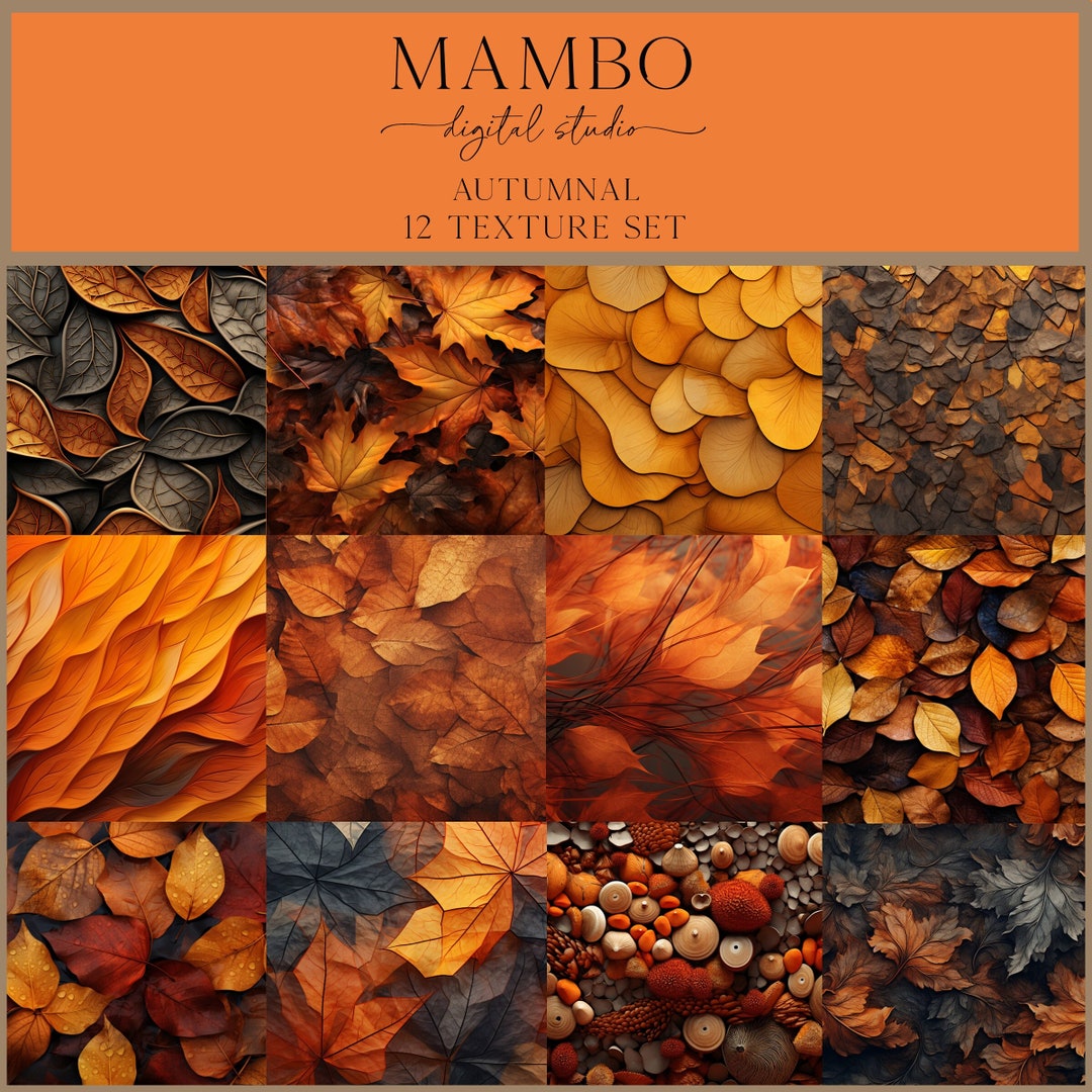 Photo Editing Texture Set Autumnal Photoshop Texture Set, Photoshop Textures, Digital Overlay ...