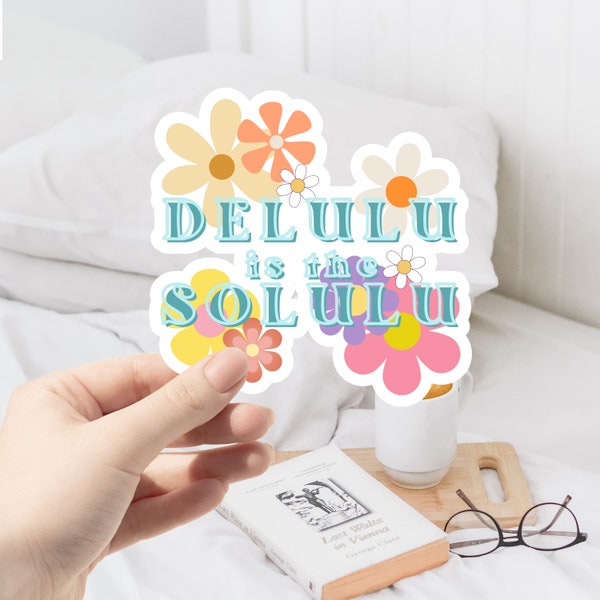 Funny Delulu Sticker - Etsy