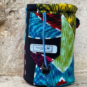 Chalk bag| climbing chalk bag| waxed canvas chalkbag| magnesera,