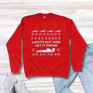 Formula Racing Children&#39;s Christmas Jumper, Kids Gift Sweatshirt, Son Daughter Present Idea, Grand Prix Race Fan, Mclaren Mercedes Ferrari