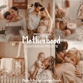 Motherhood Lightroom Presets , Maternity and Newborn Photos Fliters, Kids Pregnancy Edits Mobile and Desktop Mommy Blogger Presets