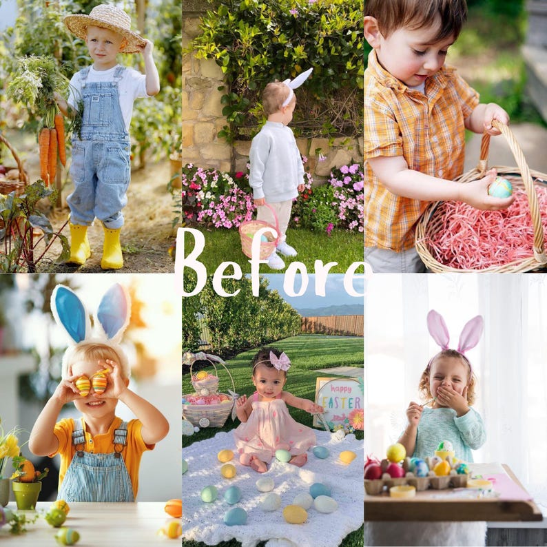 10 Easter Lightroom Presets | Mobile and Desktop Spring Filters ...