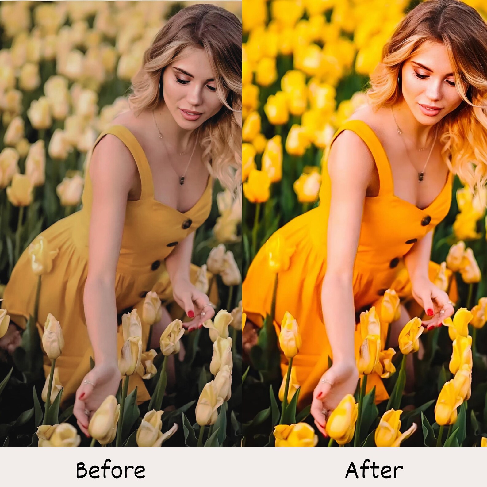 Spring Lightroom Preset, Desktop and Mobile Lightroom Preset,natural ...