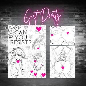 Naughty Sexy X-Rated & R-Rated Coloring Books for Adults Only