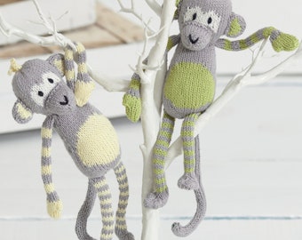 Noahs ark - THE CITRUS MONKEYS Pattern Knitting