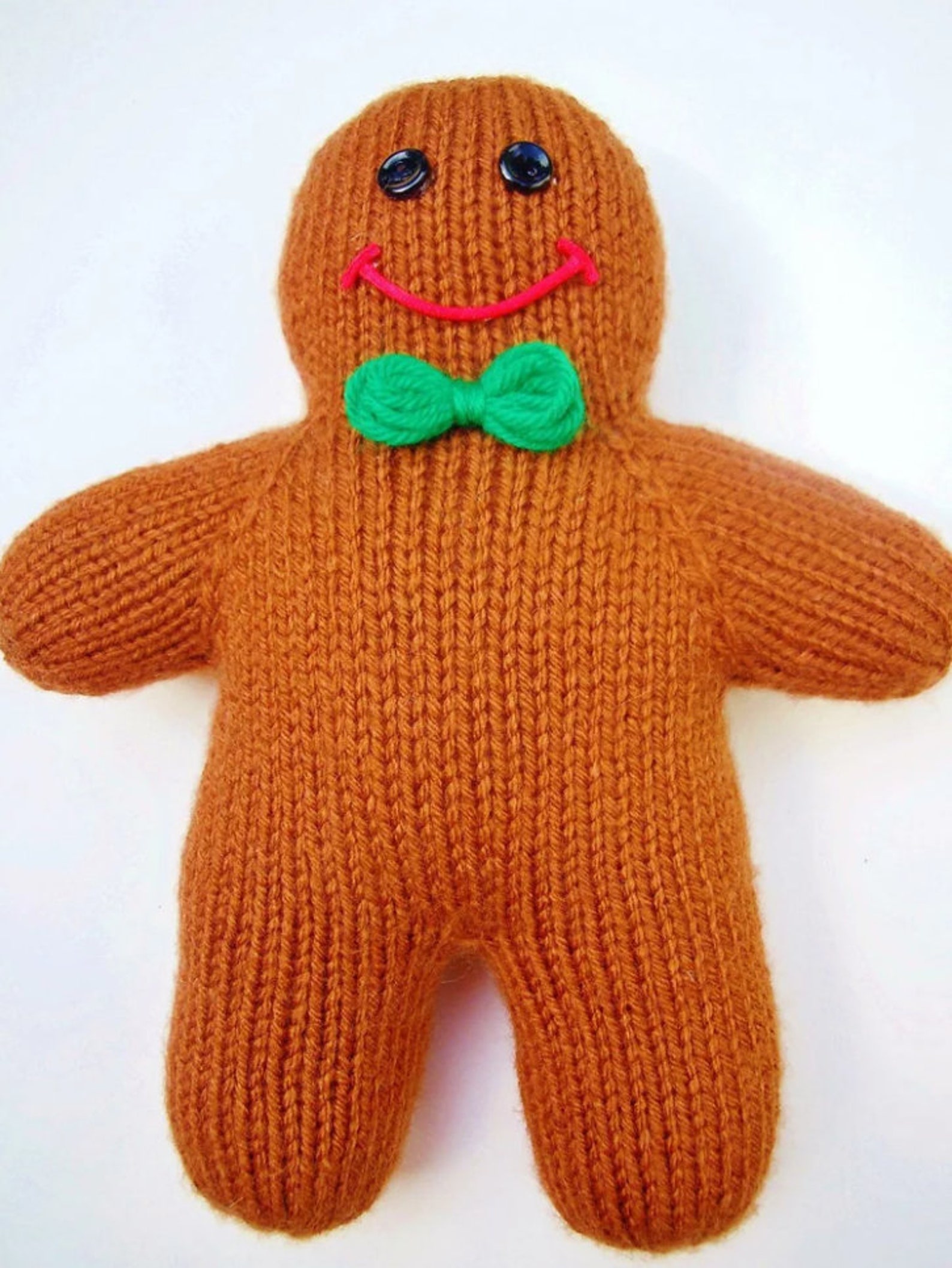 Gingerbreads Boy Gingerbread Man Knitting Pattern - Etsy
