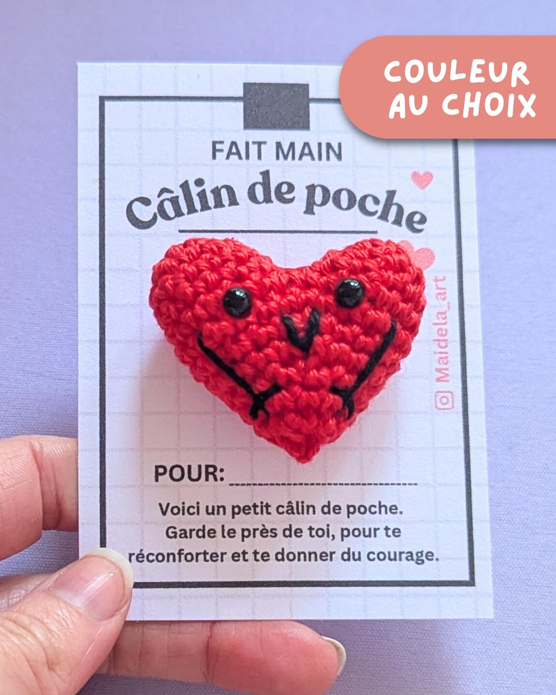 Câlin De Poche Pour Coiffeur - Petit Cadre Cœur Acrylique Avec Outils Miniatures - Cadeau Remerciement Coiffeur/barbier - 9