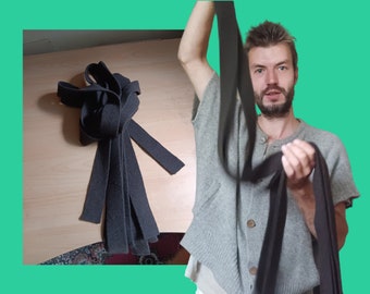Gorgiously soft DIY Mongolian Yak Wool Belt Ribbon Band Strap Strip 170 CM!