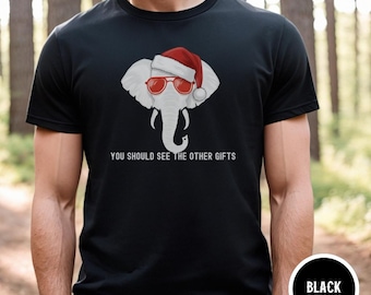 Funny White Elephant Christmas Shirt, Funny Office Graphic