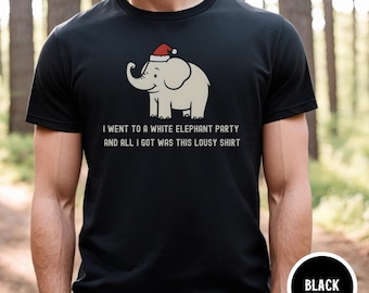 Lousy Shirt White Elephant Christmas Funny Office Party, Holiday Party Gift