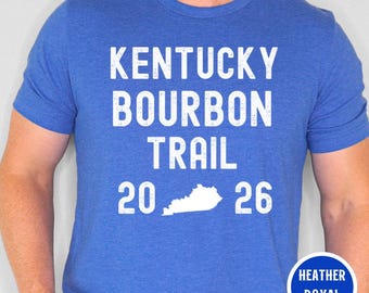 Personalized Bourbon Trail T-Shirt: Kentucky Distillery Tour Tee