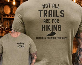 Personalized Kentucky Bourbon trail tour Shirt. Bourbon Shirt, Bourbon Lover shirt, Custom Bourbon Trail tee, Kentucky Bourbon, Whiskey