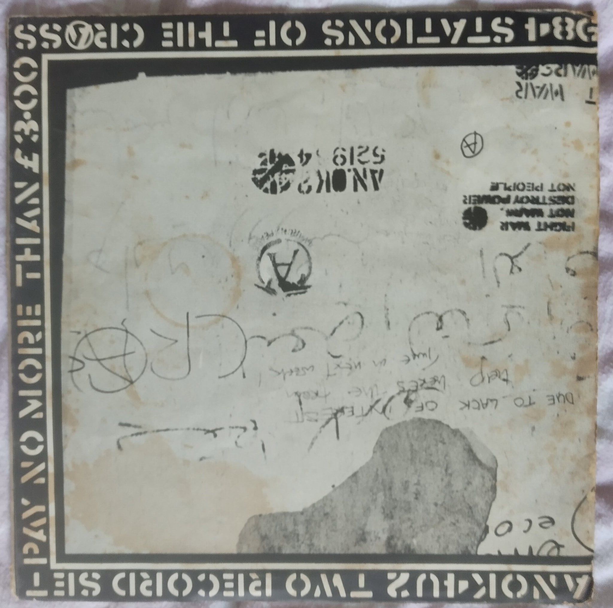 CRASS - Stations of the Crass Original Vinyl 12