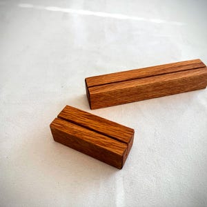 Élégant porte-photos de table en bois, porte-cartes, porte-étiquettes nominatifs, supports pour faire-part