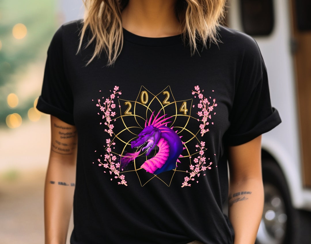 Year of the Dragon Tshirt 2024 Chinese New Year T-shirt Dragon Tee