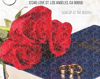 Plantilla digital de volante para el ministerio de matrimonios religiosos (8,5 x 11 pulgadas)