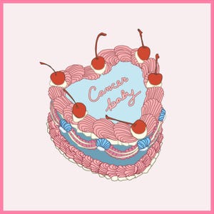 Krebs-Baby-Kuchen PNG, Krebs png, Krebs-Geburtstagskuchen png, Astrologie png, Sternzeichen svg, Süßer Kuchen svg, ästhetischer Kuchen svg, Für Sublimation