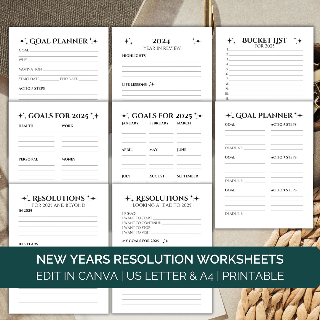 2025-new-years-resolution-worksheets-new-year-resolution-goal-setting-worksheets-adults-goal-planning-workbook-intention-canva-template-etsy for Free New Year S Resolution Printables 2025 2025 New Years Resolution Worksheets, New Year Resolution Goal Setting Worksheets Adults, Goal Planning Workbook Intention Canva Template - Etsy for Free New Year S Resolution Printables 2025