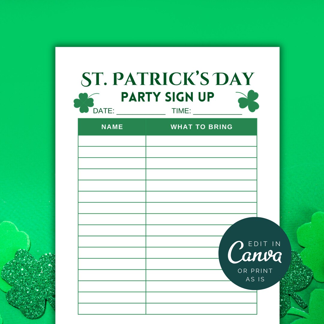 what to make for st pattys day potluck