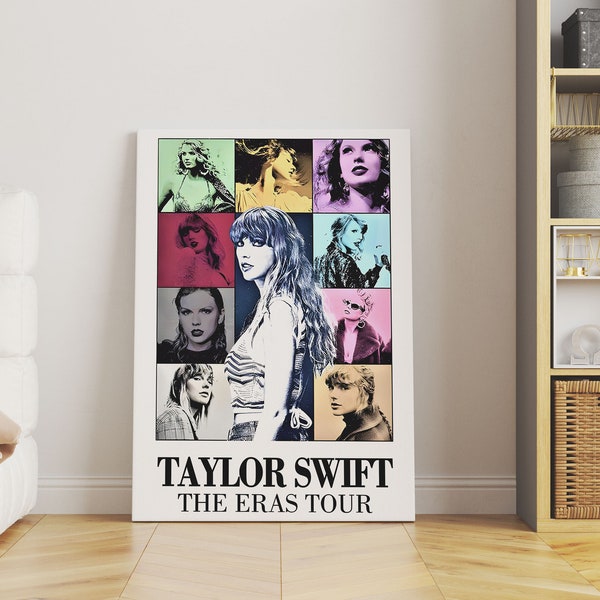 Taylor Swift Poster, Taylor Swiftie Merch, Taylorswift Decor, Stampe su tela da parete Arazzi Taylor Swift Stampa Decorazione da parete Taylor Gift