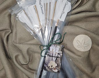 Hand Dipped Incense Stick Sample Set - 24 Unique Scents